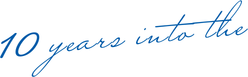 10 years into the